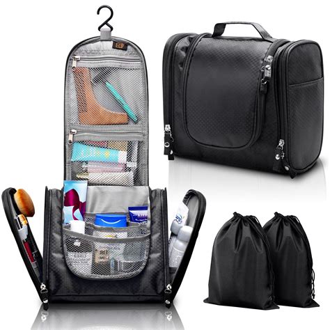 waterproof hanging toiletry bag